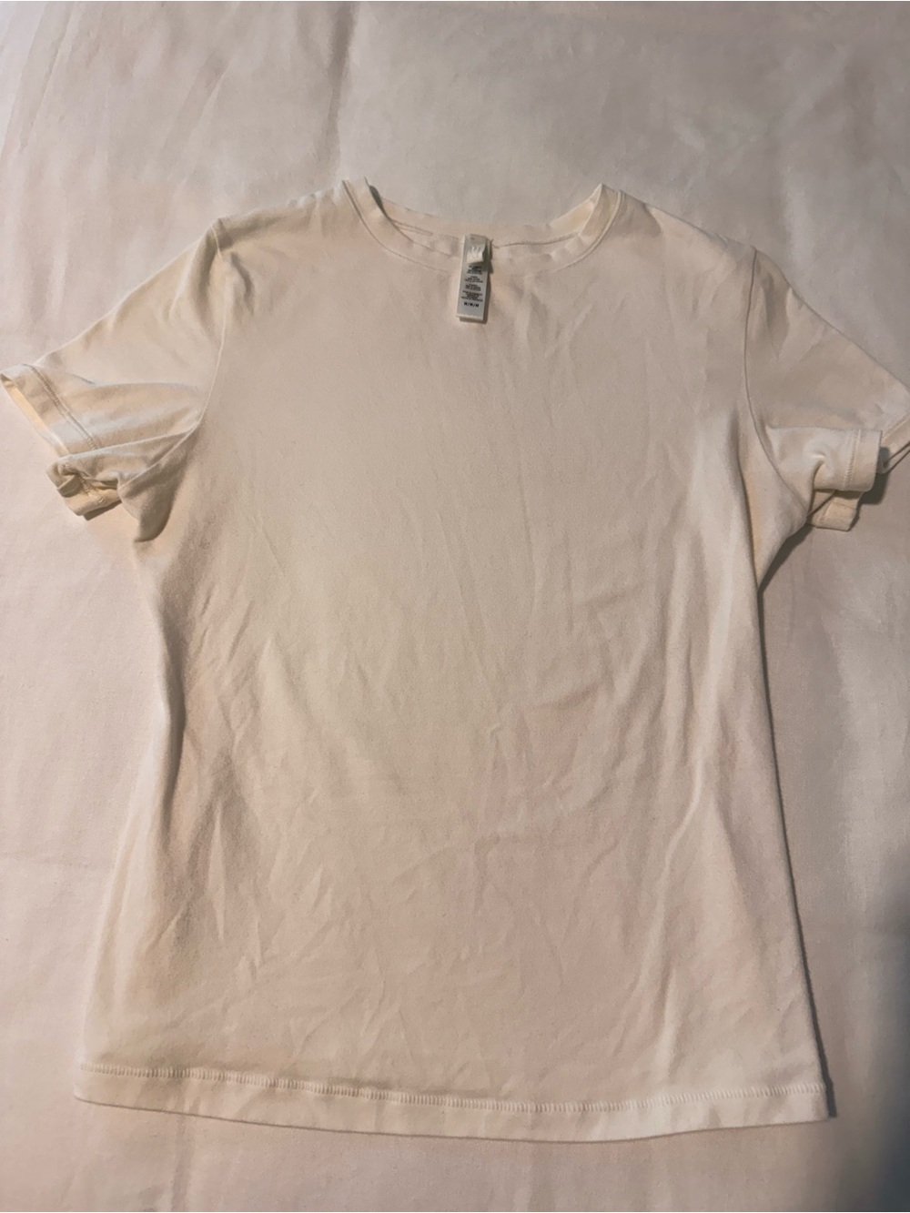 Skims white T-shirt size Medium